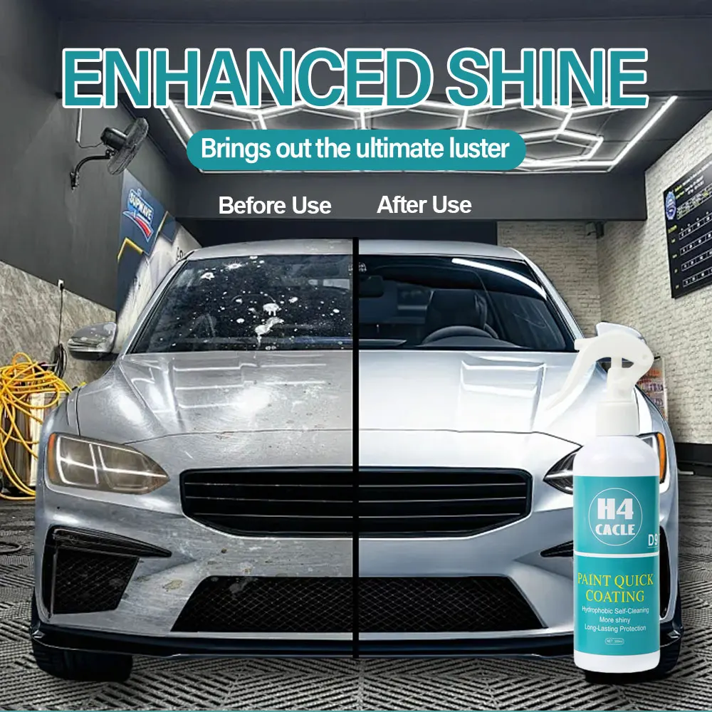 D9 Auto Keramik Nano Beschichtung Flüssigkeit Spray Nano Kristall Hydrophobe Schicht Wasserdicht Polieren Farbe Beschichtung Mittel Auto Polnisch Image
