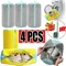 Laundry Bags Shoe Washing Machine Bag-with Zipper Laundry Bag with Rich Fluff Inside,Perfect for Sneakers with Shoe Brush