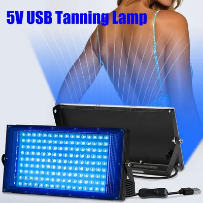 A 5V USB Tanning Lamp with 96 Leds That Provides a Natural Glow - This Skin-Friendly Tanning Lamp