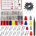 825 connettori terminali per cavi auto, spine non isolate da 1/1,5/1,8/2,2/2,8/3,5 mm, smontaggio di
