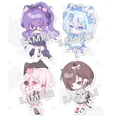 P Roger CT World Anime Dönen Kanade Akiyama Mizuki Shinonome Ena Kinderspion Figur Acryic S Trägermodell Pate Desk Decor Technique ft Image