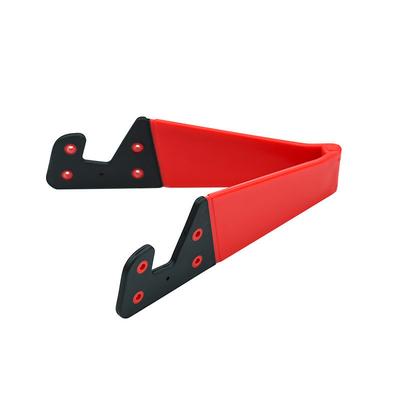 Foldable Small Phone Stand for Desk Pocket Portable Kickstand Colourful Cell Phone Travel Mount Compatible with Universal iPhone IPads Android