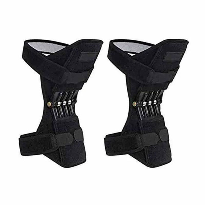 Breathable Non-Slip Joint Support Knee Pads, Knee Booster Brace Joint Support Spring Stabilizer Pad Power Lift Knee Brace Weak Old Legs Sports Climbing Mountains Stairs