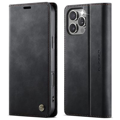 Phone Case For iPhone 17 Air iPhone 16 15 14 Pro Max Plus iPhone 16e iPhone 13 12 11 Pro Max Mini Magnetic Adsorption Wallet Case Flip Cover Magnetic Full Body Protective Kickstand TPU PU Leather