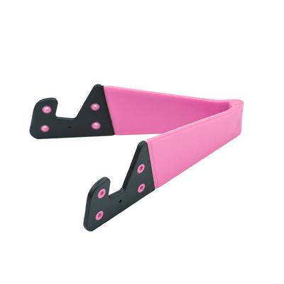 Foldable Small Phone Stand for Desk Pocket Portable Kickstand Colourful Cell Phone Travel Mount Compatible with Universal iPhone IPads Android