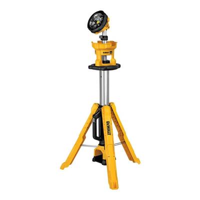 DeWalt 20V MAX Cordless Tripod LED Work Light with 7' Telescoping Pole (Tool Only) DCL079B - 3,000 Lumens