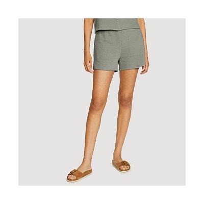 Eddie Bauer Women's Beachy Slub Shorts - Sage - Size XS