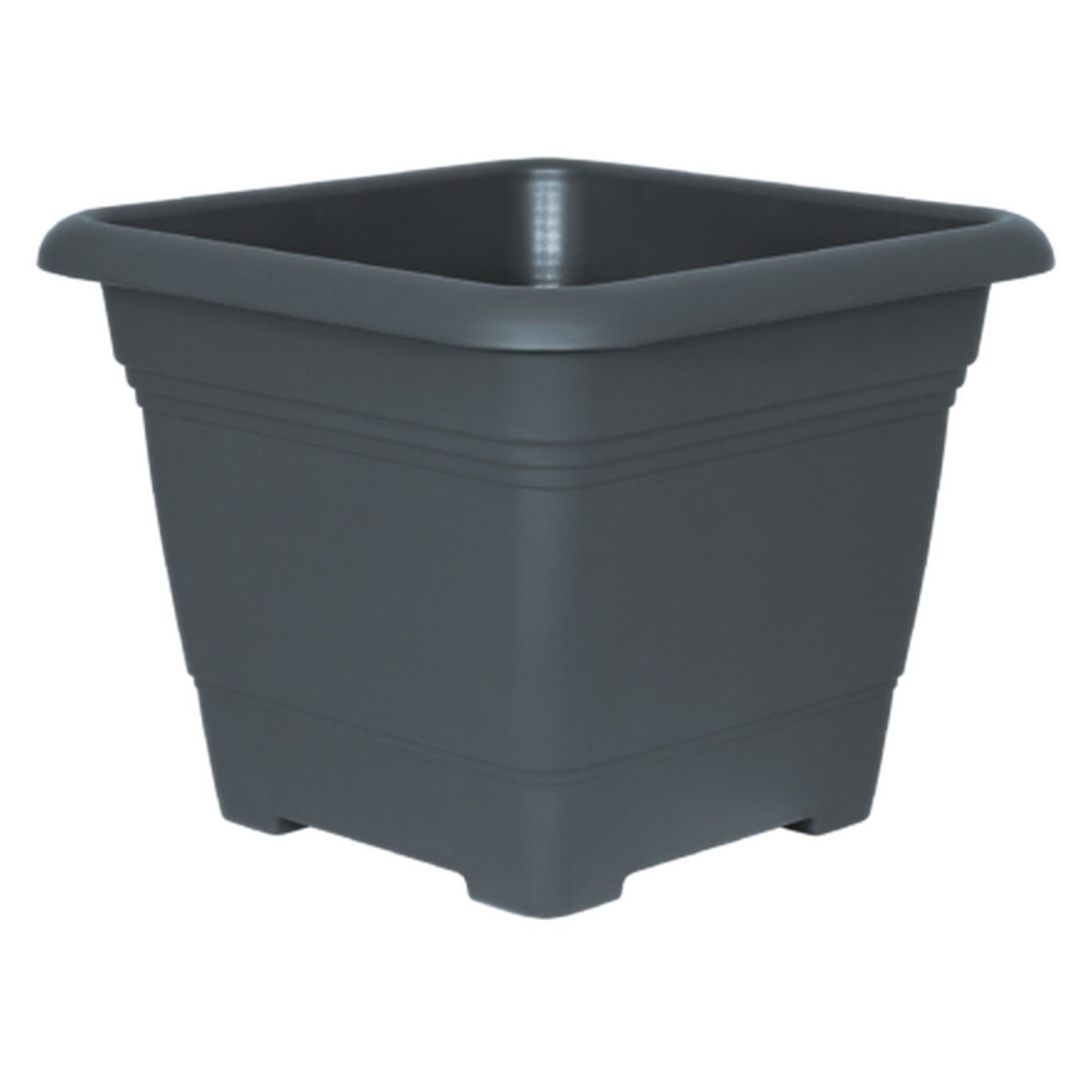 Geli Nora Pflanzkübel 40cm Anthrazit – Quadratisch 22.5L Image