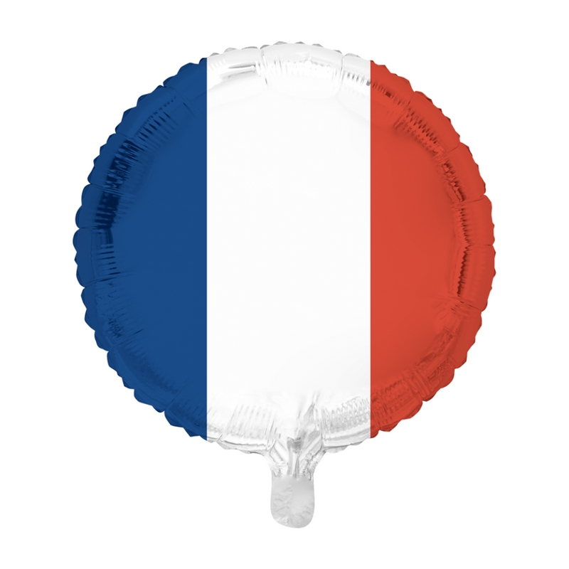 Frankreich Folienballon rot blau weiß Image