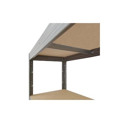 shelfplaza PRO 155x50x50 cm Schwerlastregal in grau mit 4 Böden und 200 kg Traglast pro Boden Image