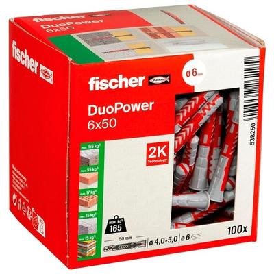 fischer Universaldübel-Sortiment »DuoPower 6x50 2K« 100 Stück Image
