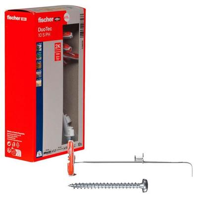 fischer Dübel mit Schrauben »DuoTec 10 S PH 2K« 10 Stück Image