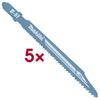 makita Stichsägeblätter »B-06476« 5 Stück silber