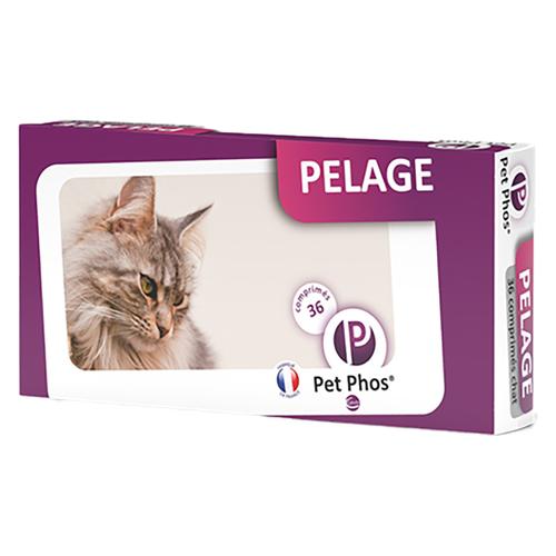 Pet-Phos Pelage pour chat - 36 comprimés
