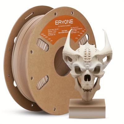 TEMU Eryone 1kghs-matte Gradient Multicolor 3d Printing Supplies Filament For 3d Printer, 1.75mm +/ -0.03mm, 1kg (2.2lbs)/ Spool Image