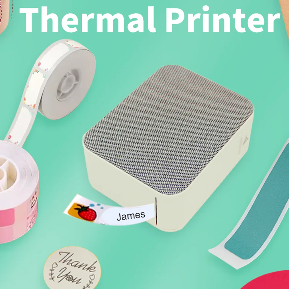 Marklife D110 B21 P15 Mini Smart Label Drucker Bluetooth Thermo Label Drucker Ohne Tinte Tag Preis Maschine Für Büro Schule Image