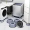 4-piece set of washing machine table and chair shock-proof cushion plastic enhances stability to reduce noise