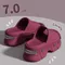2024 Summer New Thick Bottom Women's Slippers Increase Height Women Sandals Punk Rivet Indoor Home Slippers