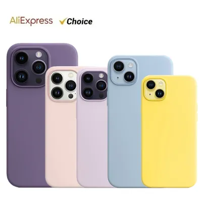 Original Apple Silicone Case For Apple iPhone 14 Pro Max With Magsafe Cover Wireless Magnetic Charging For iPhone 14 Plus Cases
