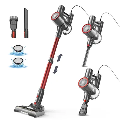 I8 Corded Vacuum Cleaner 23Kpa 600W Stick Vacuum Cleaner With 20ft Line Free-Stand 6 in 1 Handheld Image