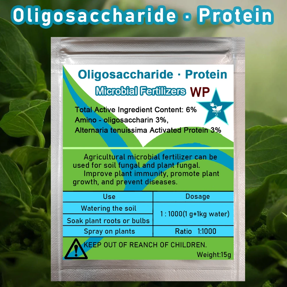 15g Amino-Oigosaccharid Alternaria Tenuissima Activator Protein Green Microbieller Bio-Dünger Chitosan Oigosaccharid Image