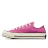Converse 1970s All Star Low Freizeit schuhe für Männer Frauen klassische schwarz rosa Leinwand