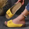 Frau Schuhe Sandalen Sommer Weiche Damen Schuhe Slides frauen Sandalen Keil frauen Schuhe Outdoor