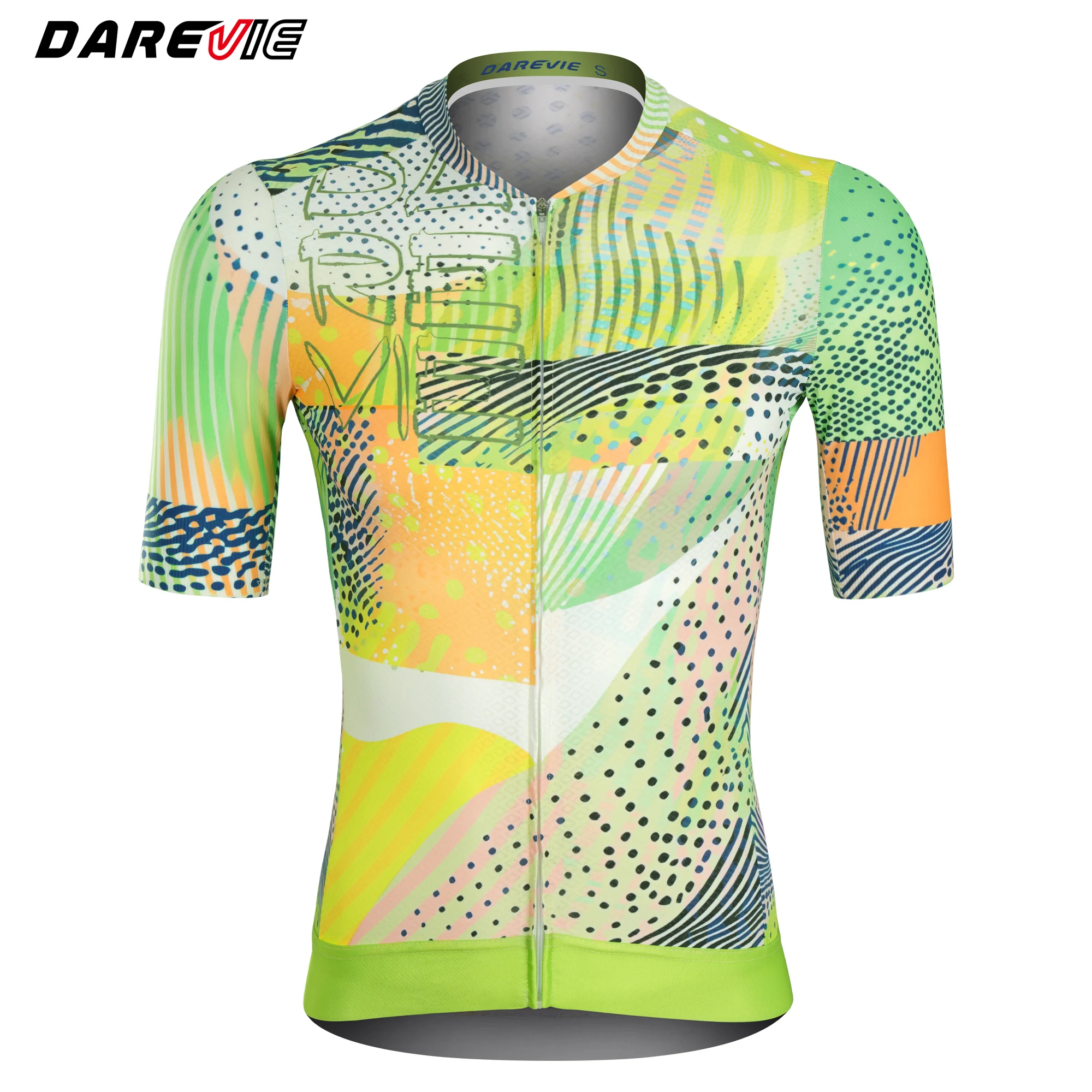 DAREVIE Maglia da ciclismo uomo traspirante Pro Level Man ciclismo Maillot Quick Dry antiscivolo leggero morbido abbigliamento da ciclismo da uomo