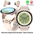 2025 Nuovo TWS 2in1 Auricolari Bluetooth Smart Watch Chiamata Bluetooth HIFI 9D Qualità del suono