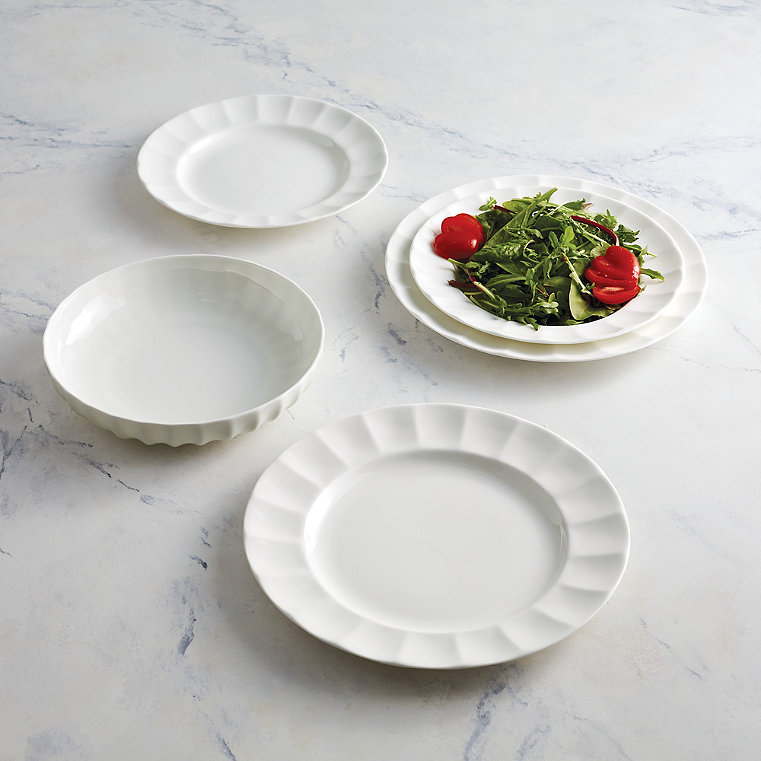 Set of 4 Beverlie Dinnerware Collection - Beverlie Salad Plate - Frontgate