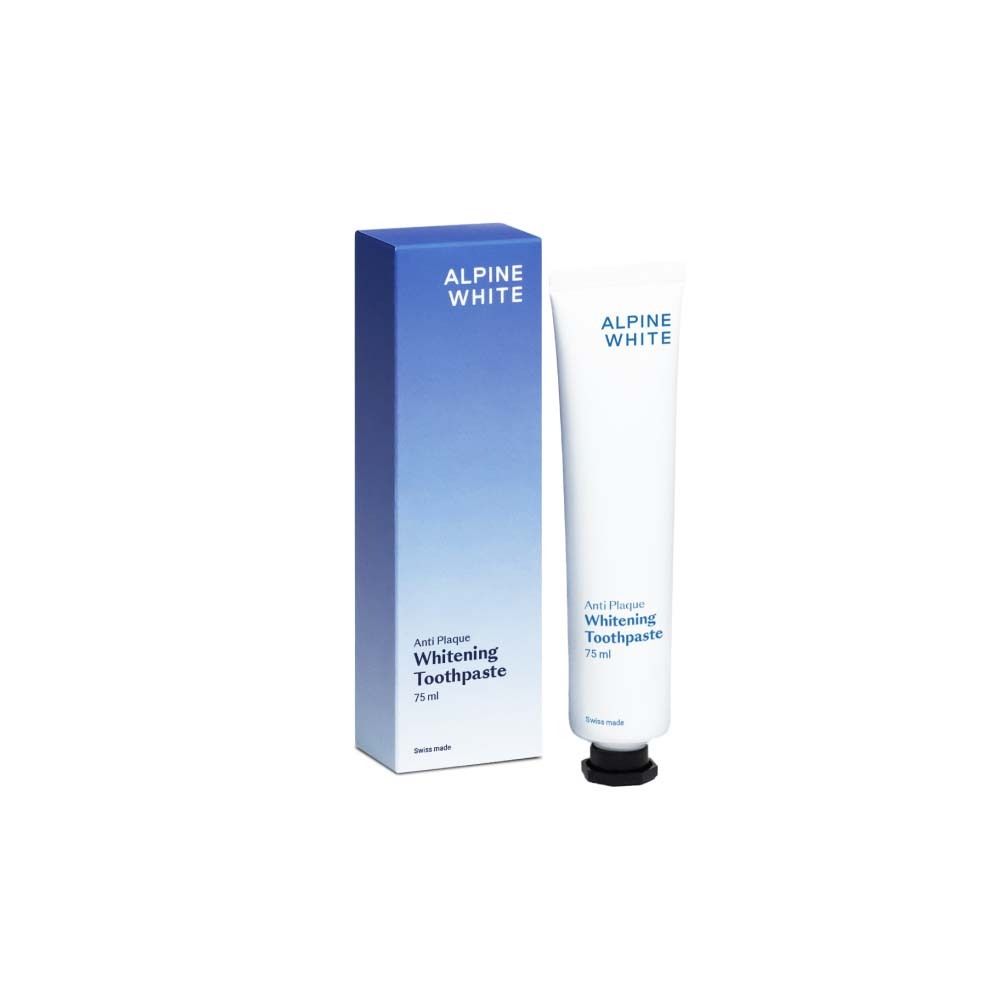 ALPINE WHITE Whitening Toothpaste Anti Plaque | Dentifricio sbiancante