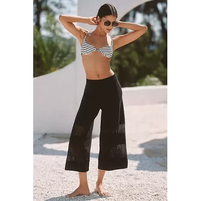Celandine Knit Mesh Trousers