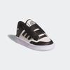 Klettschuh ADIDAS SPORTSWEAR "RAPID COURT KIDS", Gr. 25, cschwarz, clowhi, ftwwht, Synthetik, sportlich, Schuhe, für Kinder