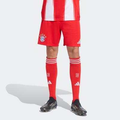 Trainingsshorts ADIDAS PERFORMANCE "FCB H SHO", Herren, Gr. XXL, N-Gr, rot, Obermaterial: 100% Polyester, sportlich, Hosen Image