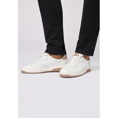 Sneaker ROY ROBSON "Mit Farbdetails", Herren, Gr. 43, braun, Leder, unifarben, casual, Schuhe Image