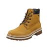 Schnürstiefel TOM TAILOR "Tom Tailor Stiefel Lederimitat/Textil", Herren, Gr. 41, braun (camel), Lederimitat, Textil, casual, Schuhe