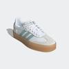 Sneaker ADIDAS ORIGINALS "SAMBAE", Gr. 41, cloud weiß, wonder blau, sanftes weiß, Leder, sportlich, Schuhe, Topseller