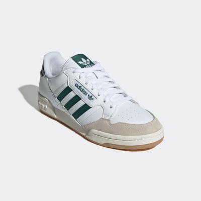 Sneaker ADIDAS ORIGINALS "CONTINENTAL 80 STRIPES", Gr. 38, cloud weiß, collegiate grün, chalk weiß, Baumwolle, sportlich, Schuhe Image