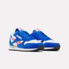 Sneaker REEBOK CLASSIC "CLASSIC LEATHER", Gr. 38,5, chalk, optimum blau, vector rot, Leder, Textil, Synthetik, sportlich, Schuhe