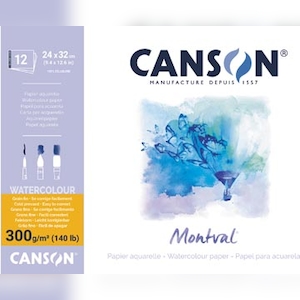 Zeichenblock CANSON Canson Montval Geklebt (24 x 32 cm) Image