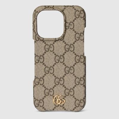 Ophidia Case For Iphone 16 Pro - Natural - Gucci Cases