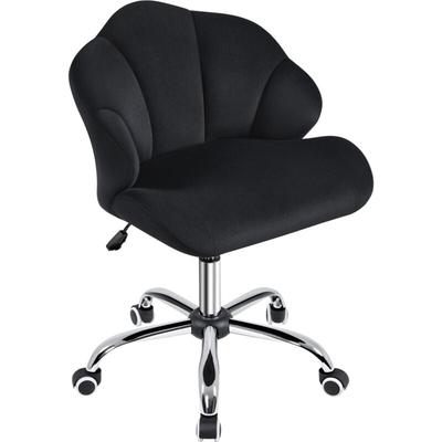 Bürostuhl Ergonomisch Schreibtischstuhl höhenverstellbar Drehstuhl, Bürosessel in Muschelform, Image