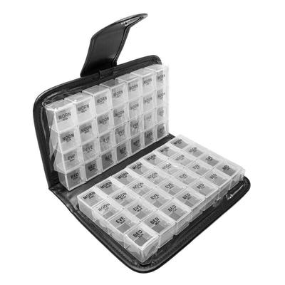 14--Pillenbox Reiseorganisator Dosis Medizin Tablette AufbewahrungsbehäLter Box TäGlicher Image