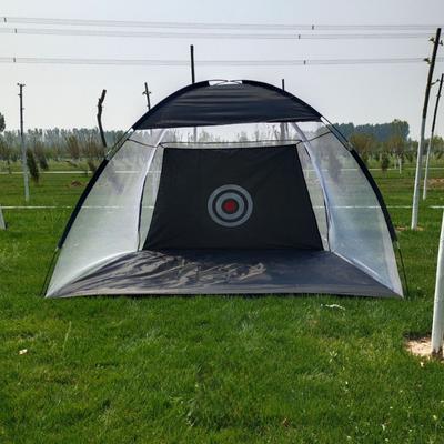TEMU New Golf Practice Net Set - Indoor & Outdoor Use, Durable Polyester Equipment With Multiple Golf Balls, , And Carry Bag Image
