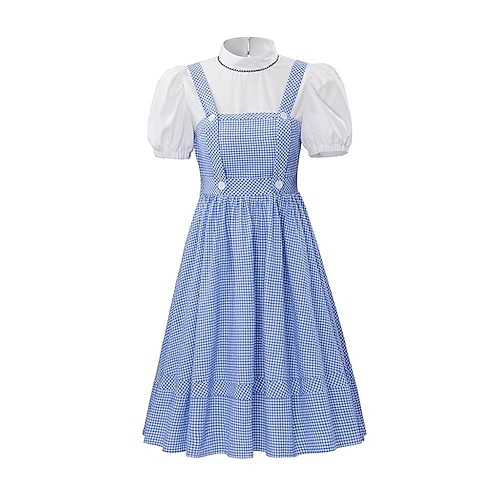 Karneval Oktoberfestbier Kleid Dirndl Trachtenkleider Oktoberfest / Bier Bayerisch Wiesn Wiesn Damen Stoff im traditionellen Stil Kleid Image