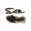 Marc Shoes Damen Sandale, Gr. 40, schwarz, Leder