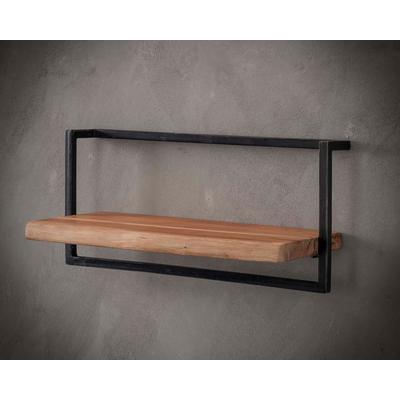 designline »Edge« Massivholz Wandregal Metall/Akazie VII Image