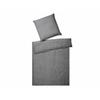 Elegante Casual Bettwäsche »Breeze« Grau-Melange 7038-990 Kissen 40x80 cm