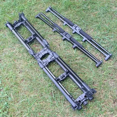 Selco Ready To Ship 3 Rod Pod Aluminum Adjustable Leg Fishing Rod Pod For Carp