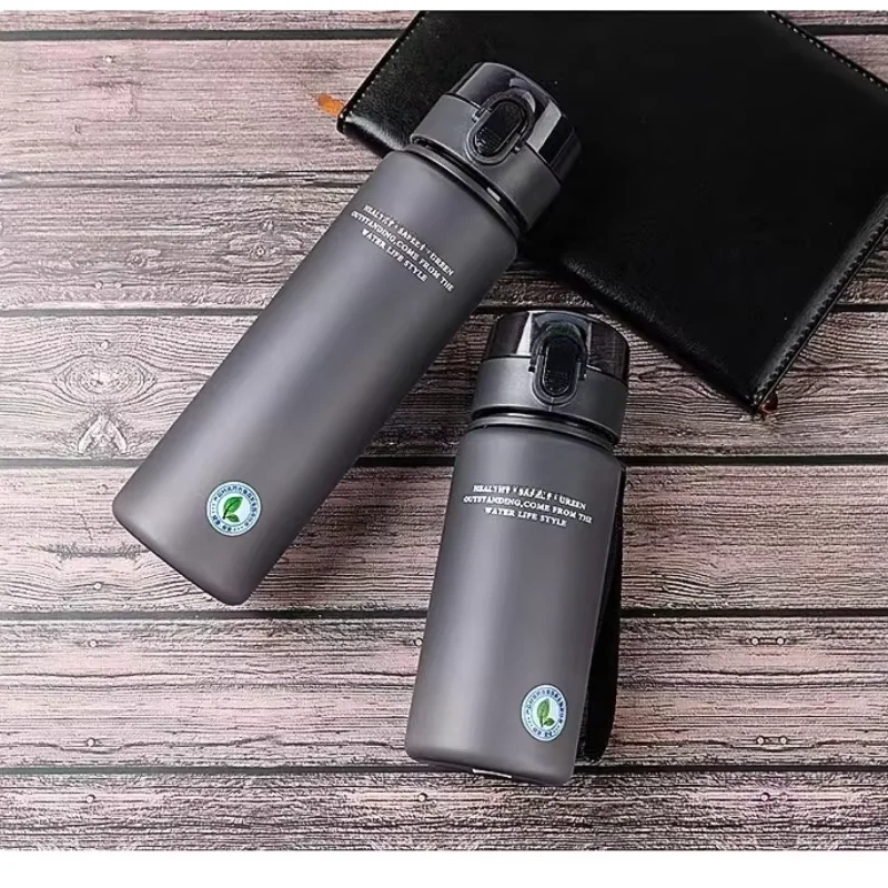 Marke BPA-freie, auslaufsichere Sportwasserflasche, hochwertige Tour, Wandern, tragbar, meine Lieblingsgetränkflaschen, 400 ml, 560 ml Image